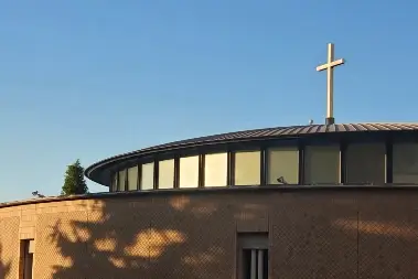 聖イグナチオ教会 主聖堂 朝焼けの主聖堂