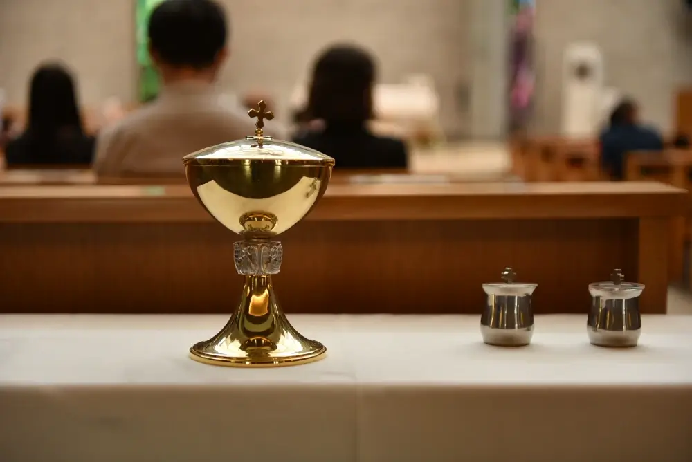 聖イグナチオ教会 主聖堂 ミサ前の様子