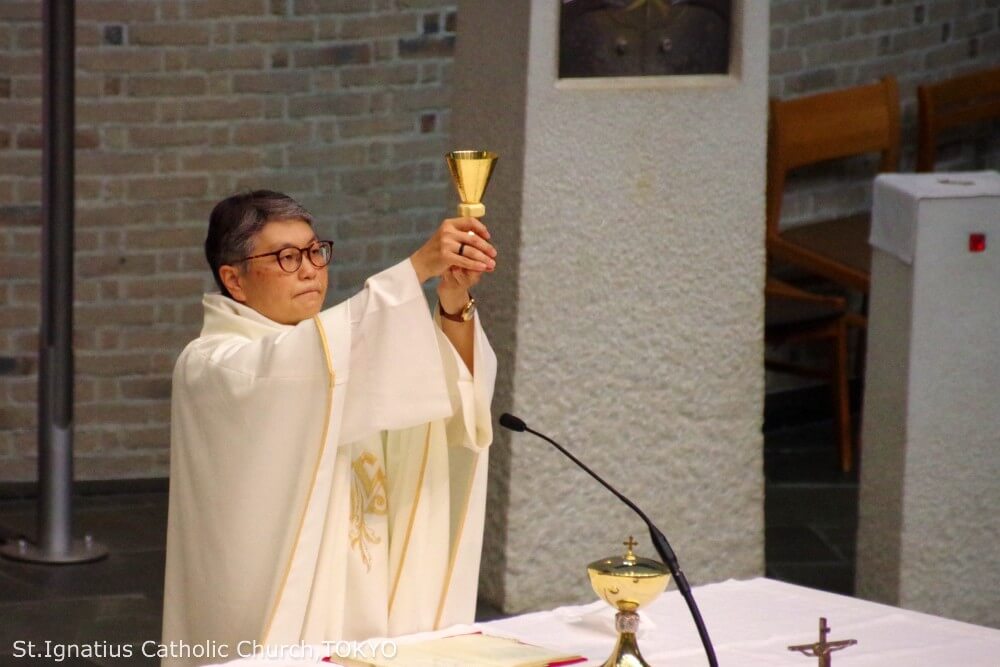 2022年6月12日 三位一体の主日ミサ司式・酒井神父　カトリック麹町 聖イグナチオ教会