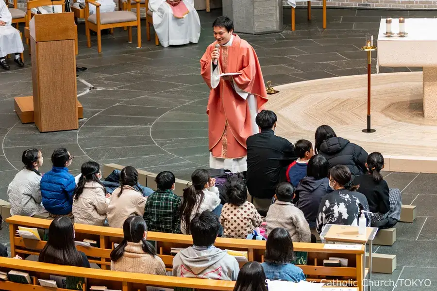2024年3月10日 四旬節第4主日ミサ 子どもとともにささげるミサ