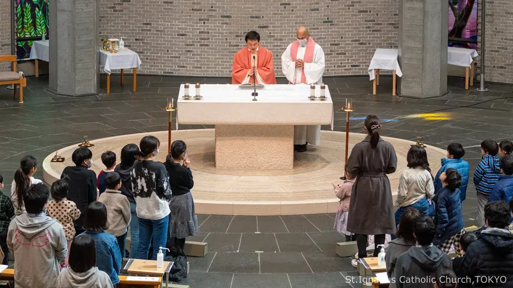 2024年3月10日 四旬節第4主日ミサ 子どもとともにささげるミサ