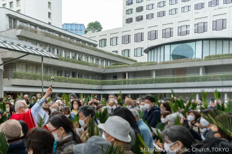 2024年3月24日 受難の主日(枝の主日)エルサレムへの入城の記念